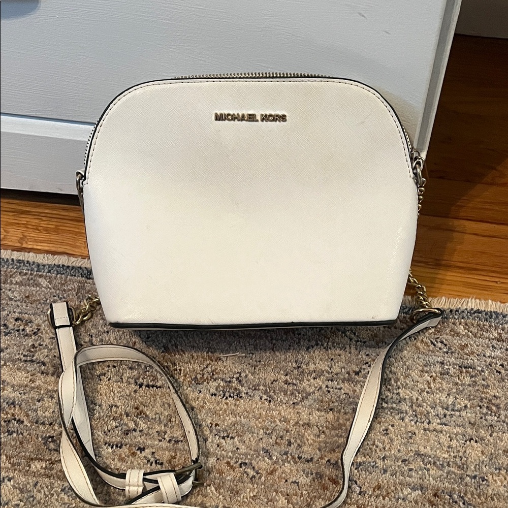 Michael Kors Cream Crossbody Bag